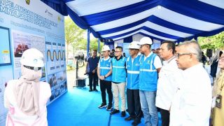 Gubernur Kepri Meresmikan Penyalaan Listrik Pelanggan Pertamina Energy Terminal Sambu di Batam