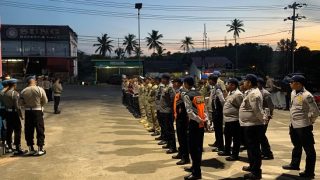 Polres Bintan Menurunkan 67 Personel untuk Pengamanan Pawai Taaruf