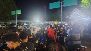 Puncak Arus Balik Idulfitri, Kapal Roro di Pelabuhan ASDP Tanjunguban Melayani hingga Dini Hari