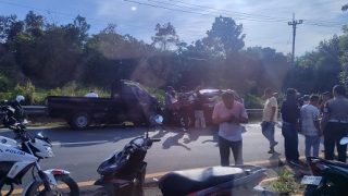 Dua Laka Lantas Mewarnai Lebaran Idulfitri 1446 Hijriah di Bintan, Arus Lalu Lintas ke Trikora Padat