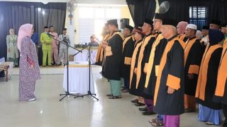 Wabup Bintan Deby Maryanti Melantik Dewan Hakim MTQH Ke-XIV Bintan