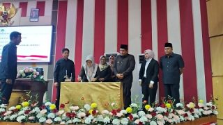 Foto DPRD dan Bupati Bintan Menyepakati Rancangan Awal RPJMD 2025-2029