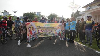 ICMI Tanjungpinang Gelar Gowes Sehat Bersama Kepala Daerah Peringati Hardiknas 2025