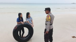 Cuaca Ekstrem Saat Libur Panjang, Polres Bintan Meningkatkan Patroli dan Pengamanan Objek Wisata