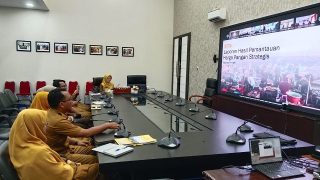 Ikuti Rakor Mendagri, Inflasi Pemko Tanjungpinang Tercatat Stabil