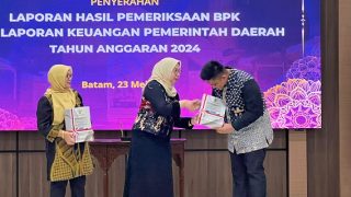 Bintan Kembali Raih Opini WTP dari BPK untuk Ke-14 Kalinya