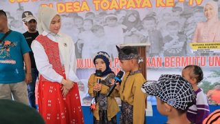 Begini Kemeriahan Hafizha Rahmadhani pada Gebyar PAUD di Toapaya