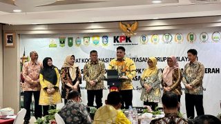 Bupati Bintan Menghadiri Rakor Penguatan Sinergi KPK dan Pemerintah Daerah
