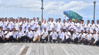 Rakor Pemerintah Desa Se-Kabupaten Natuna, Cen Sui Lan Tak Ingin Ada Penyimpang DD dan ADD