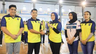 Roby Kurniawan Membuka Turnamen Bola Voli Bupati Cup 2025