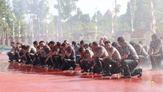 Menjelang Hari Bhayangkara, 41 Personel Polres Bintan Naik Pangkat