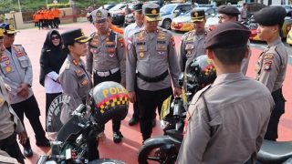 Polres Bintan Pun Mengawasi Penyembelihan Hewan Kurban