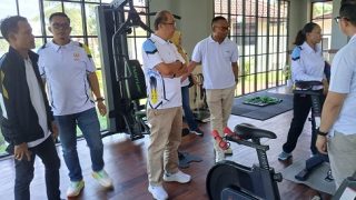 KONI Bintan Meninjau Fasilitas Sport Center Industri Lobam, Apeng: Cocok untuk TC dan PPLP
