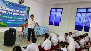 Cegah Perundungan, Satreskrim Polres Karimun Bekali Siswa SMP Cahaya Meral dengan Edukasi Anti-Bullying