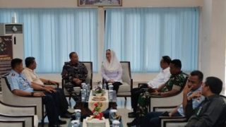 Bupati Natuna Bahas Soal Kedaulatan dan Stabilitas Keamanan Perbatasan NKRI bersama Danguspurla Koarmada I