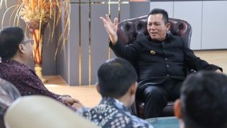 Ansar Ahmad Beraudiensi dengan Kepala BI Kepri, Bahas Soal Digitalisasi Sistem Pembayaran