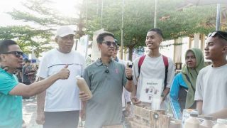 Iskandarsyah & Rocky M. Bawole Dukung UMKM Lewat Car Free Day