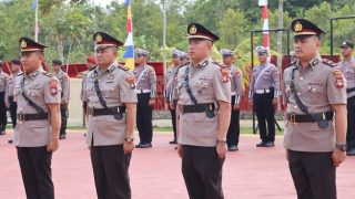 Kapolsek Gunung Kijang dan Kapolsek Teluk Bintan Dilantik Jadi Wakapolsek