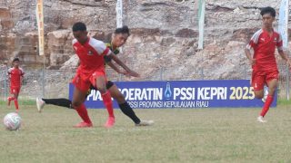 Piala Soeratin U17 PSSI Kepri, Gol Muhammad Rain Jadi Pembeda di Laga PS Batam Vs KCT FC