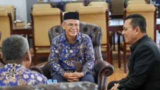 Hisyam Wahyudi Pamitan dengan Ansar Ahmad, Mudzakir Kepala BPKP Kepri yang Baru