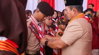 Hari Pramuka ke-64 di Kepri, Ansar Ahmad Mengajak Generasi Muda Jadi Insan Pancasila