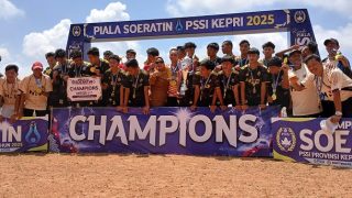 Tak Terkalahkan, KCT FC Tanjungpinang Menjuarai Piala Soeratin U17 PSSI Kepri Tahun 2025