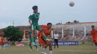 KCT FC Pesta Gol, Bintan Muda Vs Buana Citra Karimun Diwarnai Kartu Merah