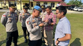 Sipropam Polres Bintan Gelar Gaktibplin, Pastikan Personel Tertib Administrasi dan Berpenampilan Rapi