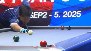 Albert Januarta The Giant Killer Champion Zen Custom Cue & Yuan 8 Open di Shanghai-China