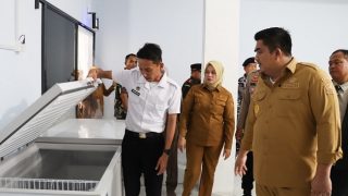 Roby-Deby Meresmikan Dapur SPPG di SKL, Melayani MBG bagi 2.870 Siswa
