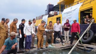 Gubernur Kepri Melepas Ekspor 7 Ton Kerapu dari Bintan ke Hongkong