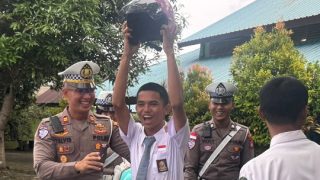 Polisi Masuk Sekolah, Pelajar Bintan Happy
