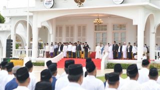 Hari Santri Nasional Ramai-ramai Pakai Kain Sarung, Ansar Ahmad: Kawal Indonesia Menuju Peradaban Dunia