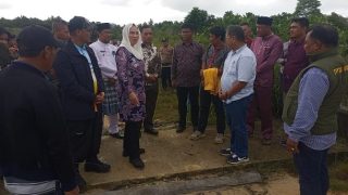 Kunker ke Subi, Cen Sui Lan Ingin Mempercepat Pengerjaan Pembangunan Jalan Teluk Surga
