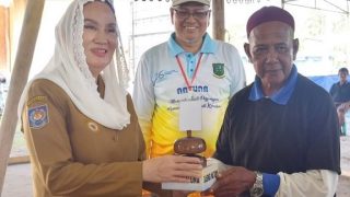 HUT Ke-26 Kabupaten Natuna, Kejuaraan Gasing Jadi Simbol Ritme Kehidupan Masyarakat