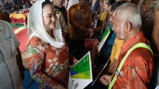 Antisipasi Kenaikan Harga Bahan Pokok, Cen Sui Lan Membuka Pasar Murah di Midai