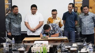 Tiga Developer Menyerahkan PSU Perumahan Senilai Rp6,5 Miliar kepada Pemkab Bintan