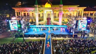 Konser Band Wali Membikin Pembukaan Kepri International Art & Culture Spektakuler