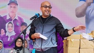 Senam Sehat HUT Korpri, Luki Zaiman: Kebersamaan ASN Modal Dasar untuk Pelayanan Publik