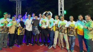Cara Raja Mustakim Mengangkat Tradisi Mengakar di Masyarakat Natuna, Gelar Bupati Cup Domino 2025
