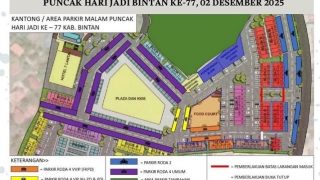 Rekayasa Lalu Lintas dan Titik Parkir di Bintan Utara pada Peringatan Hari Jadi Kabupaten Bintan