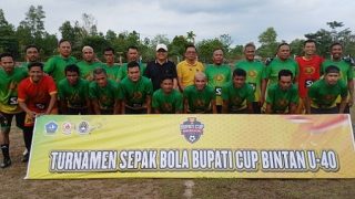 Bupati Cup Bintan U40: Porges Legend Menang Adu Penalti Versus All Star Kelong