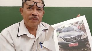Bermula dari Temuan BPK, Mobil Dinas BP 2 B Pemkab Bintan Telantar di Parkiran Pecel Lele