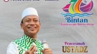 Hadiri Tablig Akbar Bersama Ustaz Das’ad Latif pada Peringatan Hari Jadi Ke-77 Kabupaten Bintan
