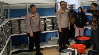 Wakapolres Bintan Monitoring Soft Opening Dapur SPPG di Hotel Melayu Berdendang