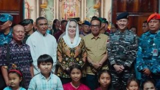 Bupati Natuna dan Forkopimda Cek Perayaan Malam Natal, Cen Sui Lan: Pastikan Berjalan Aman
