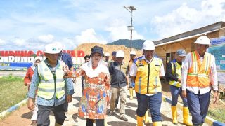Mengatasi Krisis Air, Cen Sui Lan Tinjau Proyek Optimalisasi Pemanfaatan SPAM Embung Sebayar Senilai Rp17 Miliar