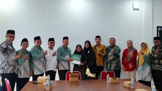 Baznas Beri Bantuan, Nur Aisyah Qariah Bintan Ikut Lomba Internasional di Qatar