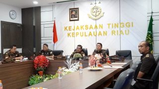 Kajati Kepri Menyelesaikan Perkara Narkotika di Karimun dengan Mengajukan RJ ke Jaksa Agung