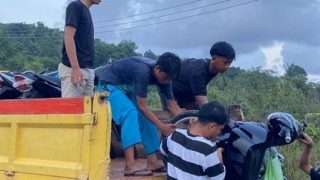Satlantas Polres Bintan Mengamankan 28 Sepeda Motor Pebalap Liar di Gunung Kijang